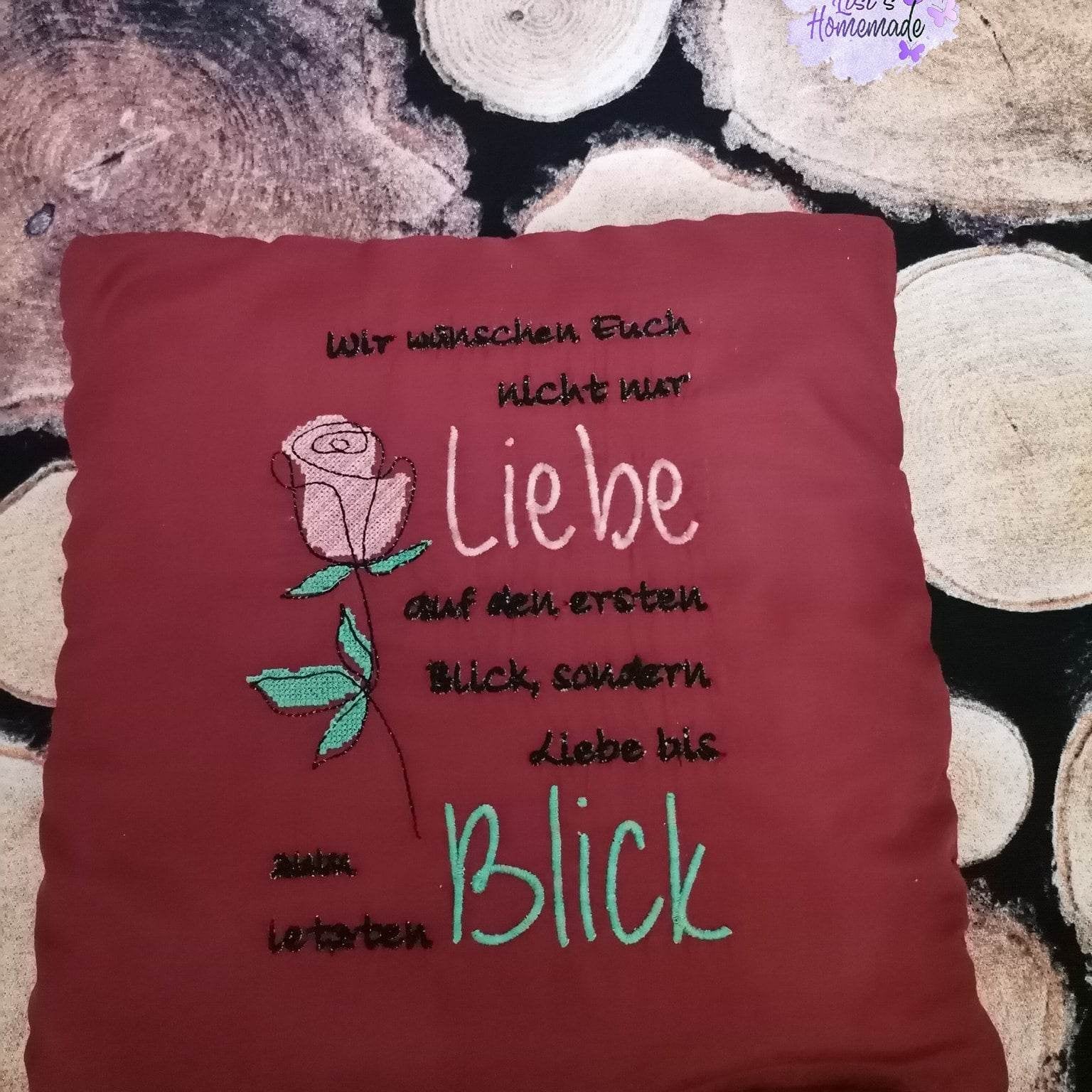 Stickdatei - Liebe bis zum letzten Blick - Sewando