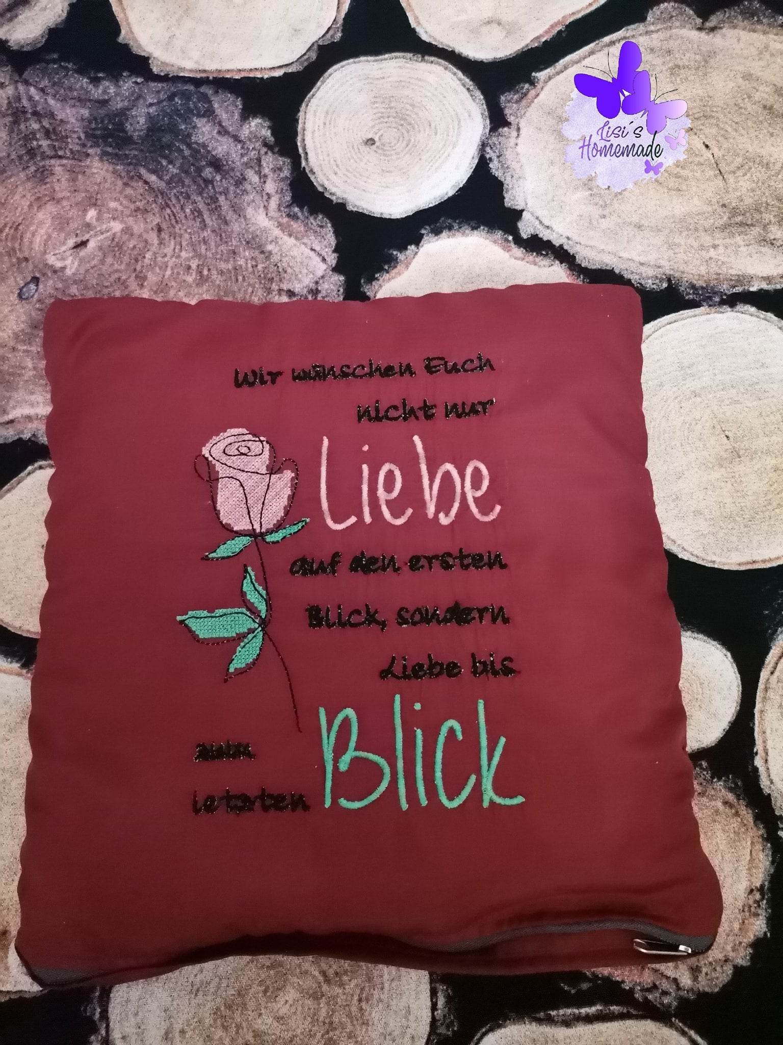 Stickdatei - Liebe bis zum letzten Blick - Sewando