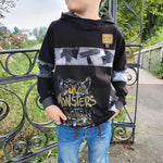 Schnittmuster Hoodie Mighty Kriss Kross Gr.122 - 176 - Sewando