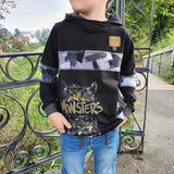Schnittmuster Hoodie Mighty Kriss Kross Gr.122 - 176 - Sewando
