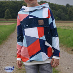 Schnittmuster Hoodie Mighty Kriss Kross Gr.122 - 176 - Sewando