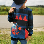Schnittmuster Hoodie Mighty Kriss Kross Gr.122 - 176 - Sewando