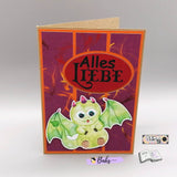 Digiset Drache Herbert Plotten, Sublimation, Drucken - Sewando