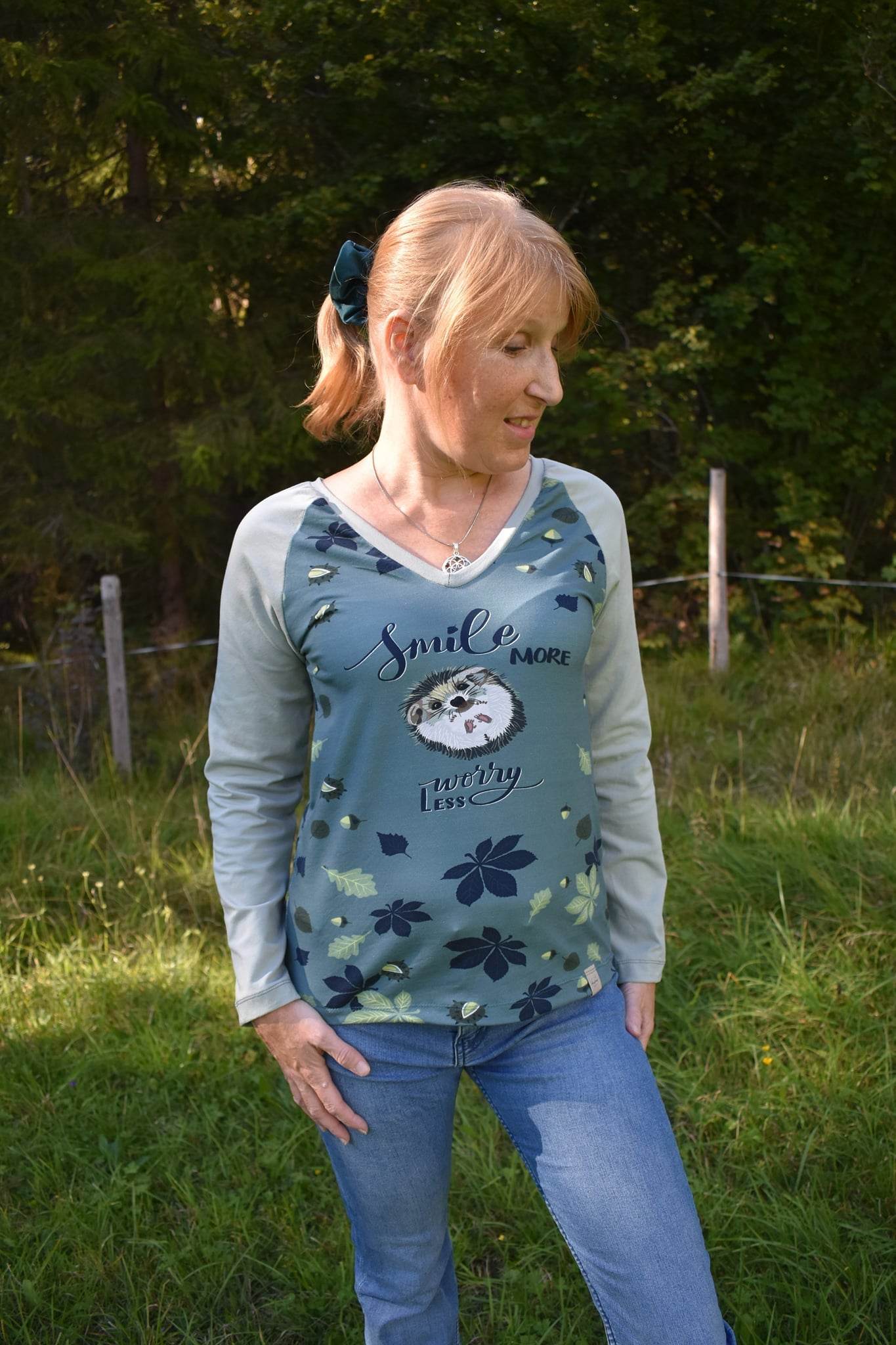 E-Book Raglanshirt MissRaglana Jerseyversion 32-52 Schnittmuster - Sewando