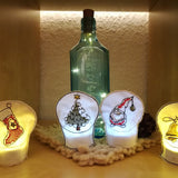 Stickdatei - LED-Teelichtcover "Advent" (10 Motive)