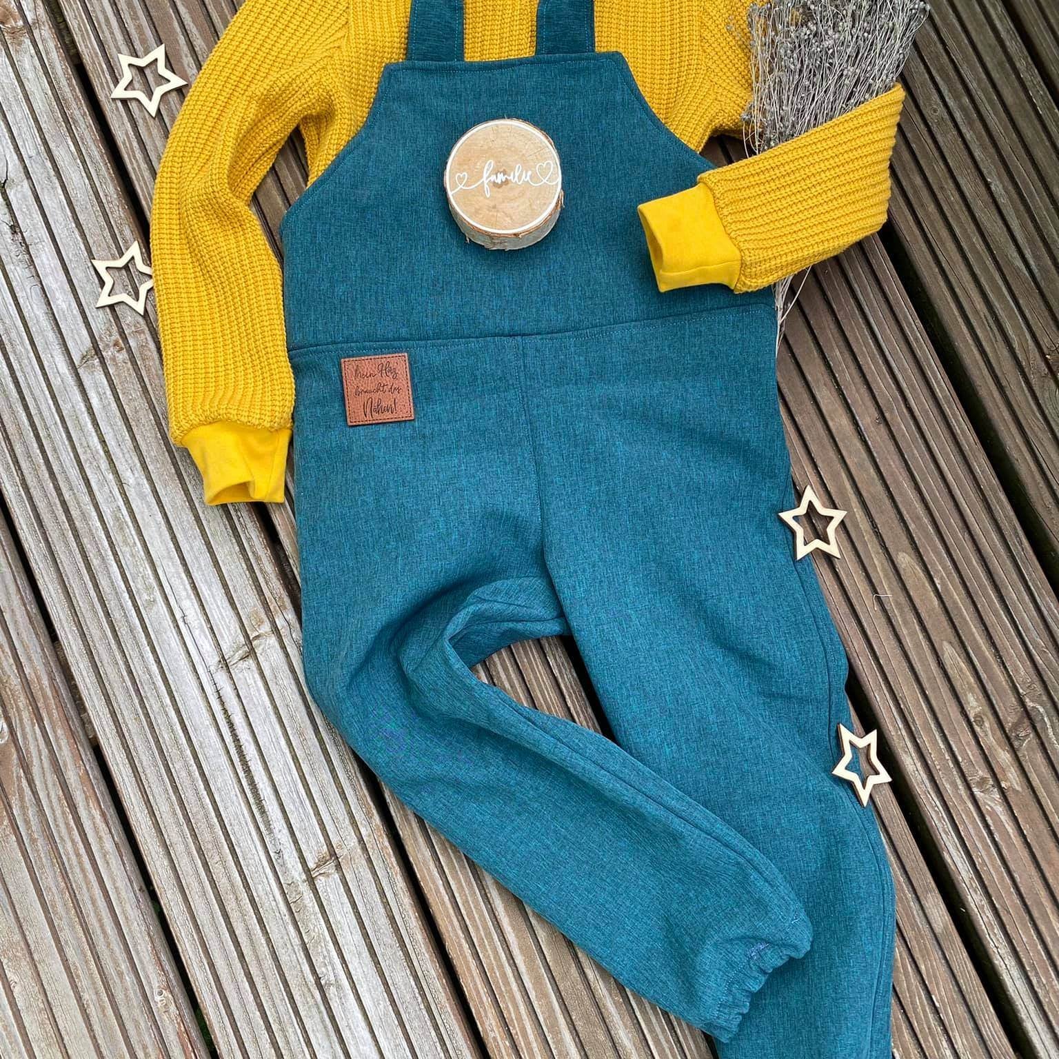 Schnittmuster Emmas Matschhose Größe 62/68 – 134/140 - Sewando