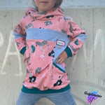 Schnittmuster Hoodie Mighty Kriss Kross Gr.122 - 176 - Sewando