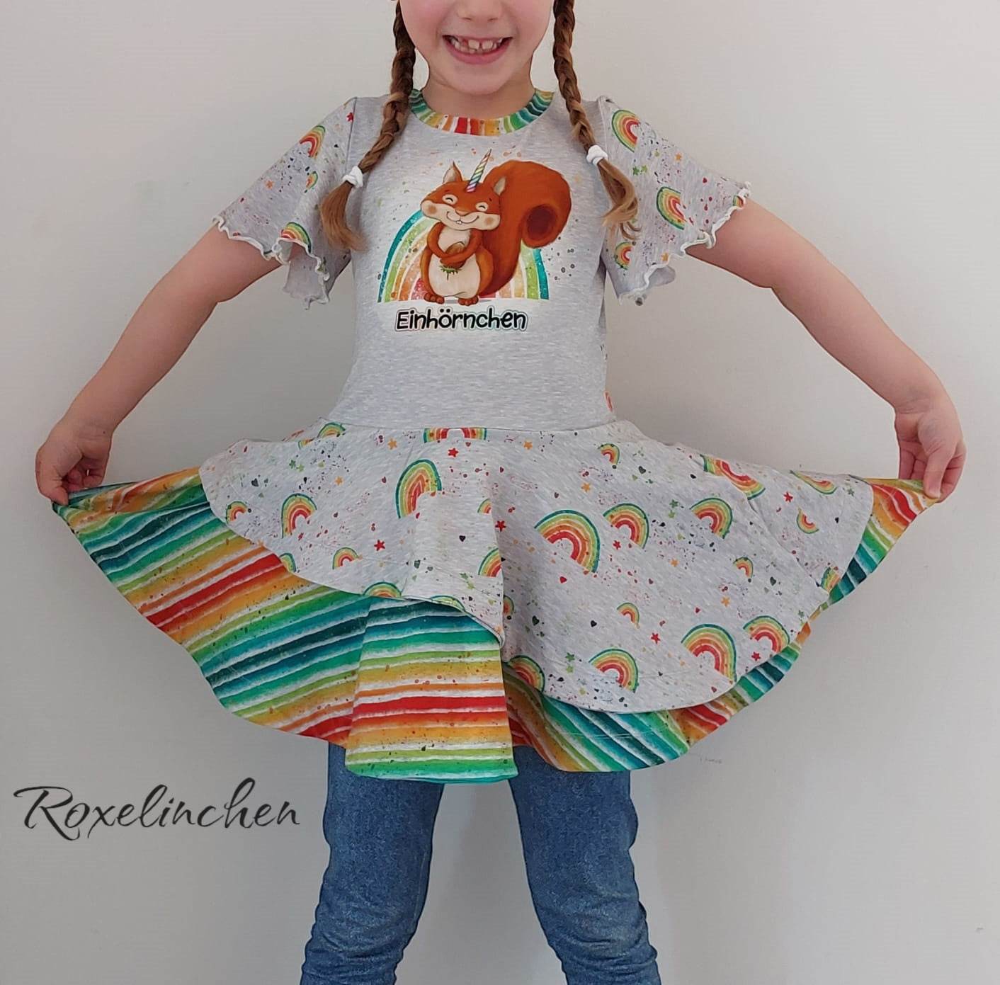 Schnittmuster Kleid AppleJuicy Gr. 80 bis 152 - Sewando