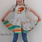 Schnittmuster Kleid AppleJuicy Gr. 80 bis 152 - Sewando