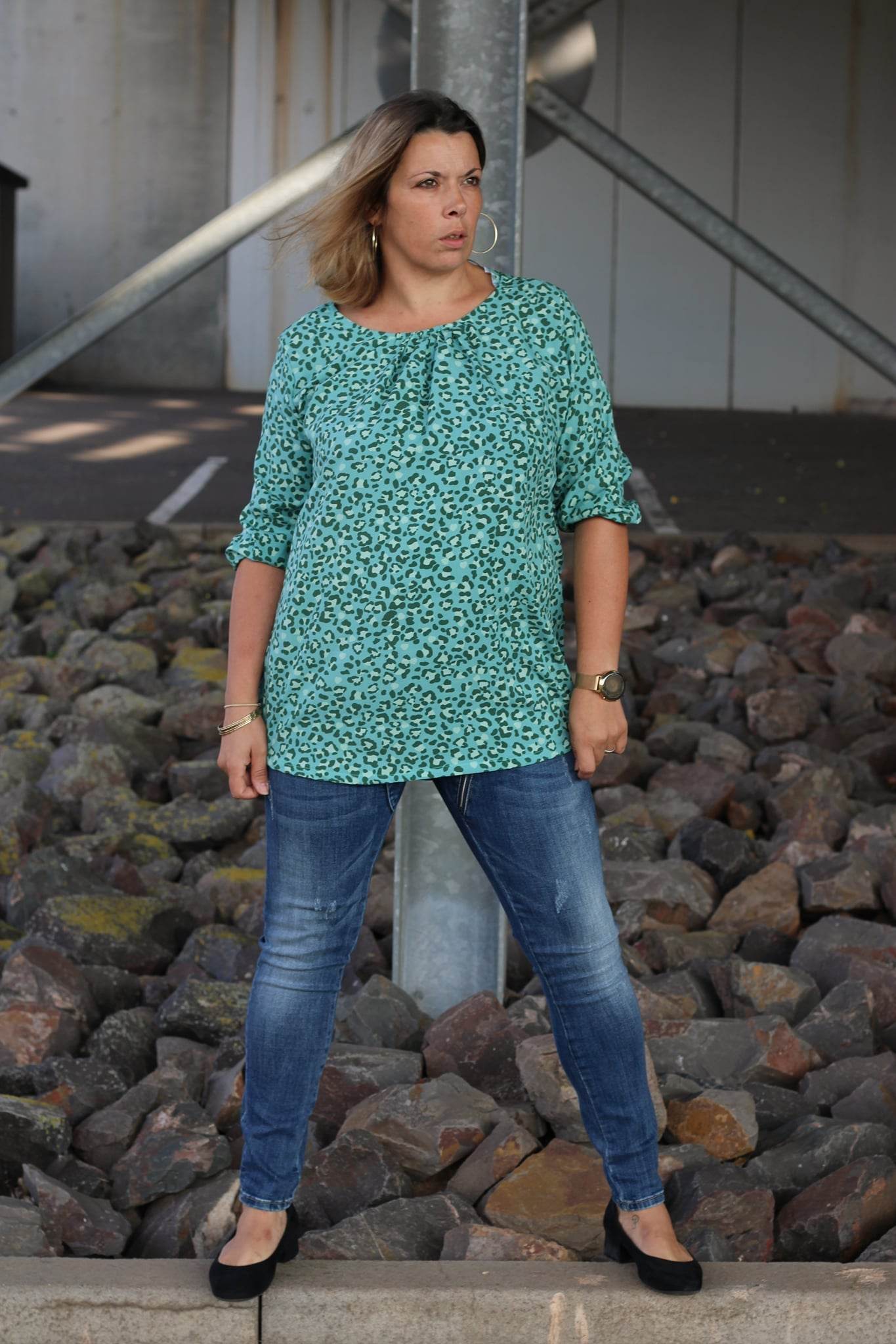 Schnittmuster Bluse/Kleid AVELLINO Gr. 32-54 : - Sewando