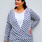 Lagenshirt Eingewickelt - Gr 32-64 - Ebook und Nähanleitung - Sewando