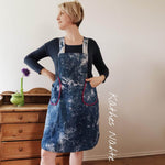 Schnittmuster Latzkleid Elina - Doppelgrößen 32/34 - 52/54 - Sewando