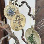 Stickdatei - Christbaumkugeln Single Line (22 Motive) - Sewando