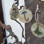 Stickdatei - Christbaumkugeln Single Line (22 Motive) - Sewando