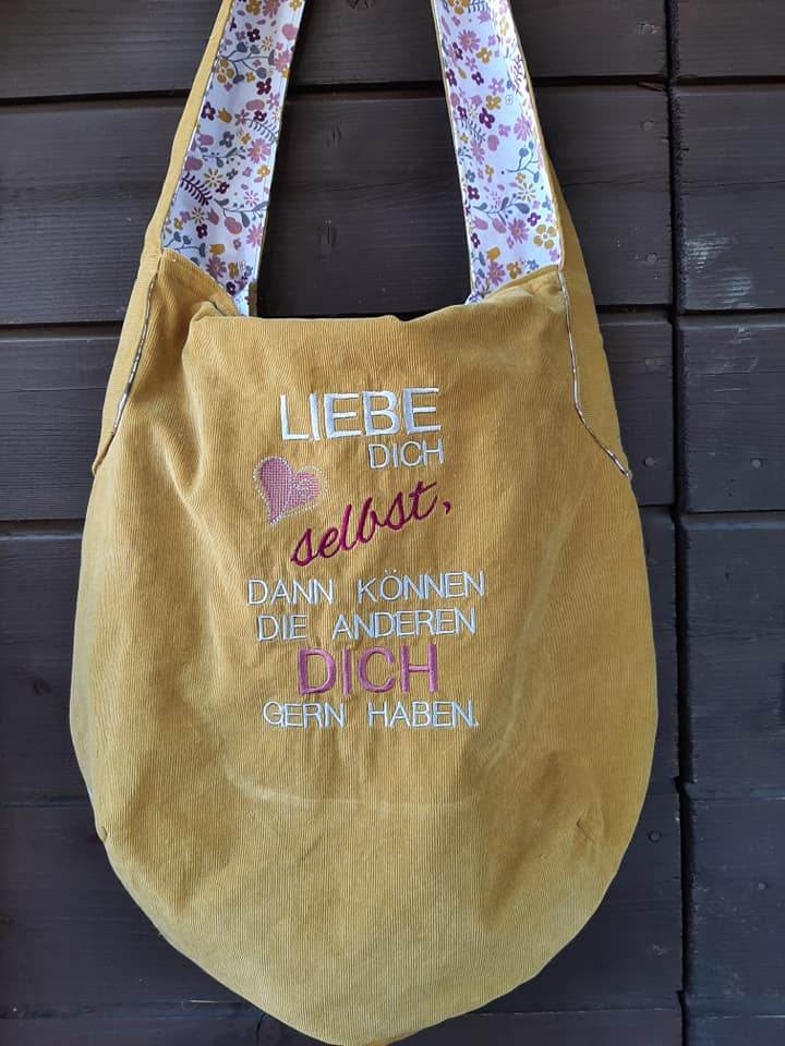 Stickdatei - Liebe Dich selbst... - Sewando