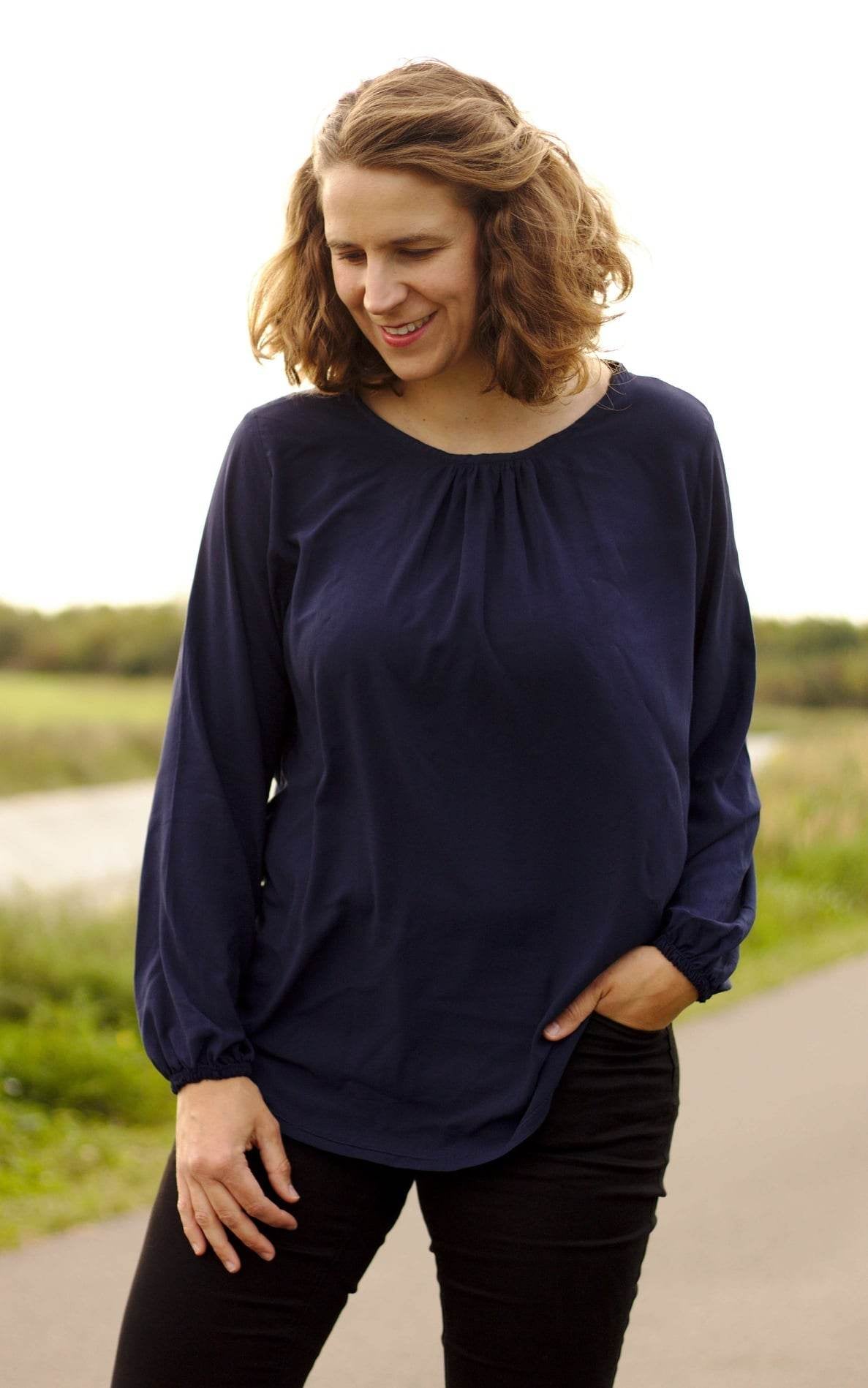 Schnittmuster Bluse/Kleid AVELLINO Gr. 32-54 : - Sewando