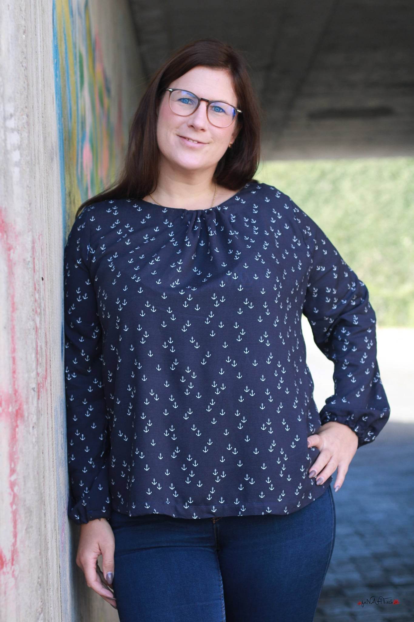 Schnittmuster Bluse/Kleid AVELLINO Gr. 32-54 : - Sewando