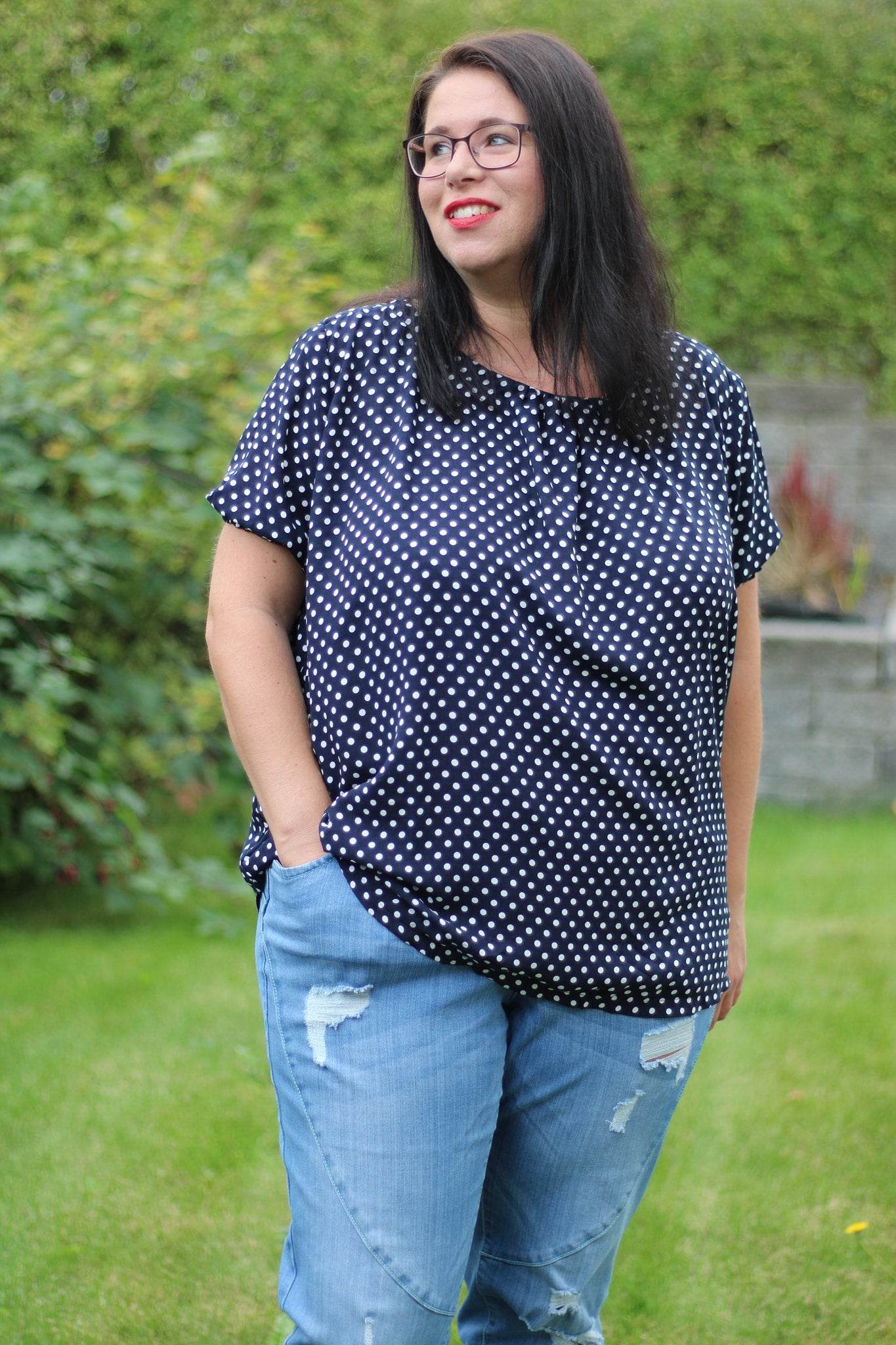 Schnittmuster Bluse/Kleid AVELLINO Gr. 32-54 : - Sewando