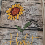 Stickdatei - 4 Jahreszeiten - Blumen Single Line - Sewando