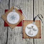 Stickdatei - Christbaumkugeln Single Line (22 Motive) - Sewando