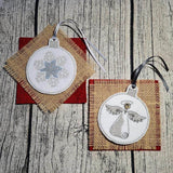 Stickdatei - Christbaumkugeln Single Line (22 Motive) - Sewando