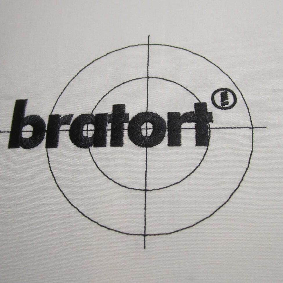 Stickdatei - Bratort - Motiv für Schürzen, Geschirrtücher etc. - Sewando