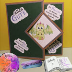 Digiset Drache Herbert Plotten, Sublimation, Drucken - Sewando