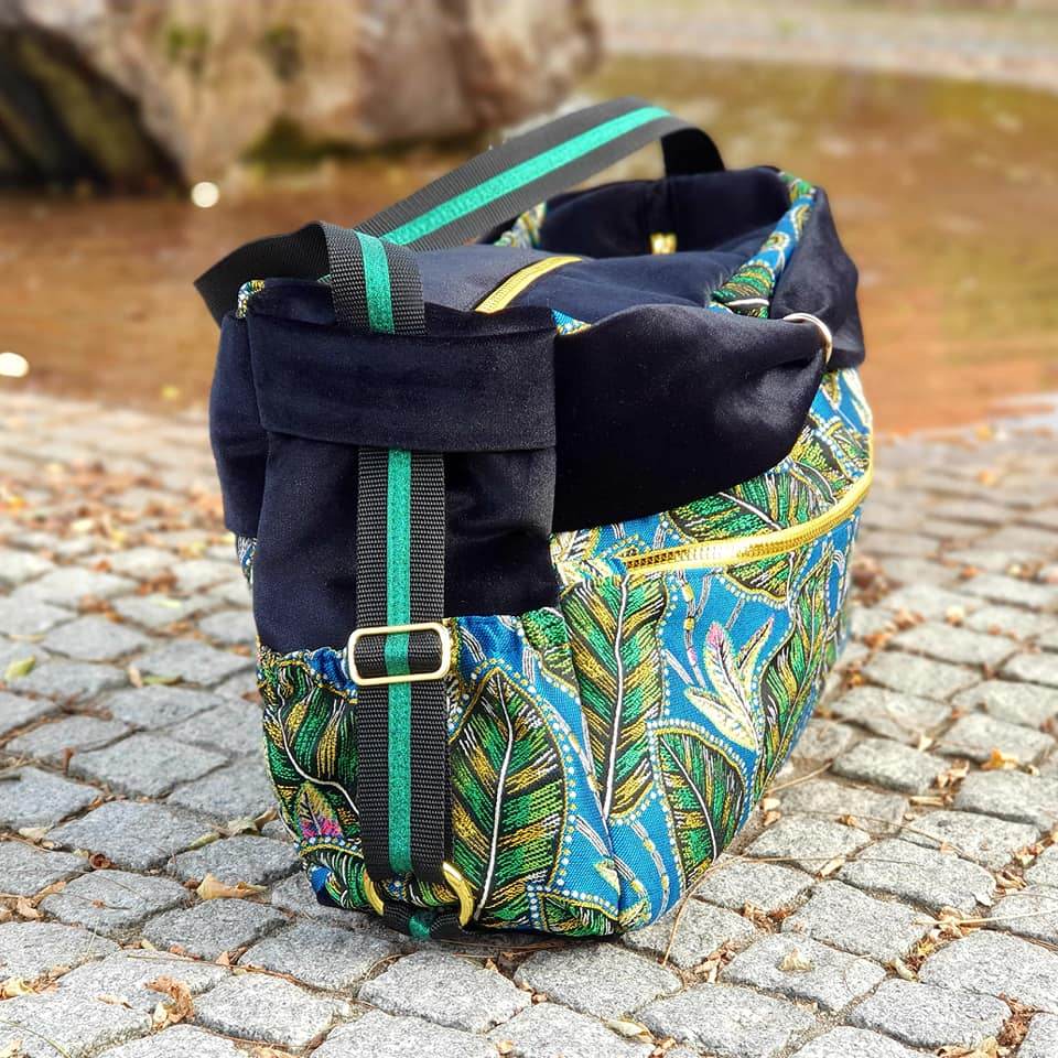 Sannys Knautschtasche - EBook und Nähanleitung - Sewando