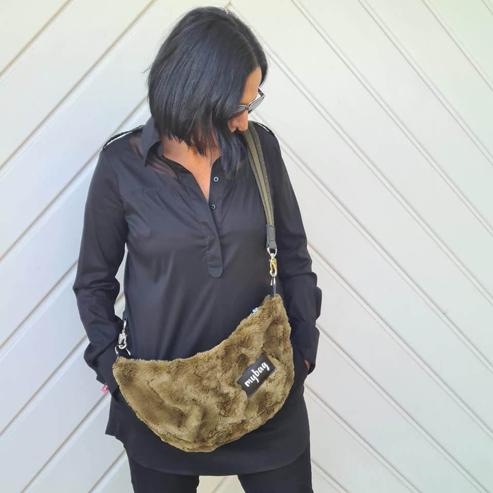 ohTrudi Mini-Midi-Big * Taschen - Schnittmuster - Kombi-eBook * Crossbodybag - Bananentasche in 3 Größen - Sewando