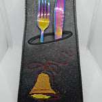 Stickdatei - Bestecktaschen - Weihnachten (12 Single Line Motive) - Sewando