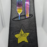 Stickdatei - Bestecktaschen - Weihnachten (12 Single Line Motive) - Sewando