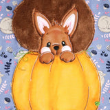Stickdatei Kürbishörnchen - 13x18 - Sewando