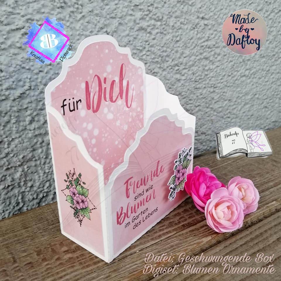Digiset Blumen Ornament Plotten, Sublimation, Drucken, Digistamp - Sewando
