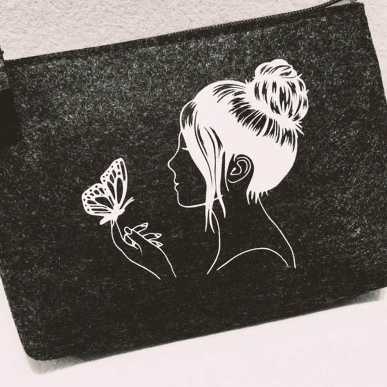 Plotterdatei Butterfly Girl - Sewando