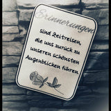 Stickdatei - 2 Trauersprüche mit Rosen - Sewando