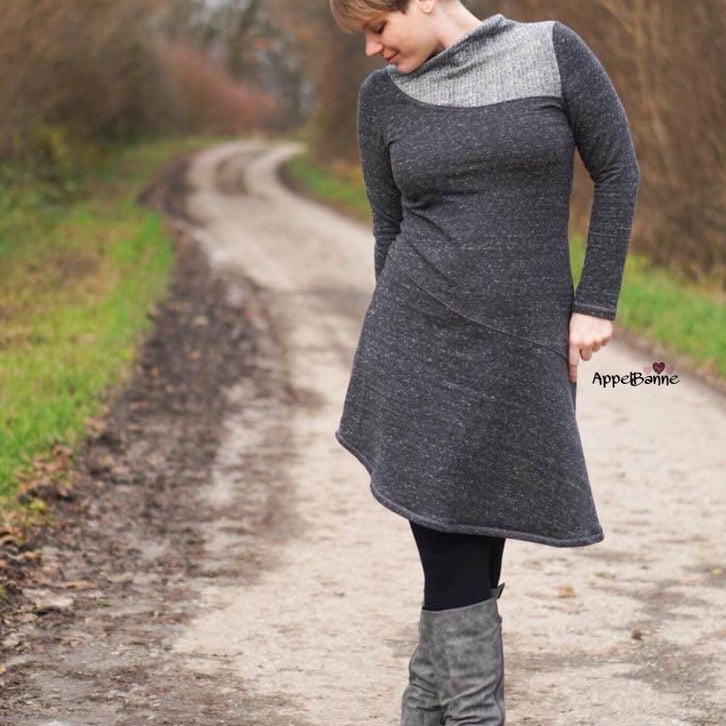 Kleid Lykka Gr. 34-48 - Sewando