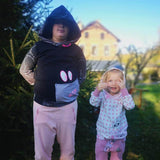 Schnittmuster Emmas Monsterhoodie Größe 74/80 – 146/152 - Sewando