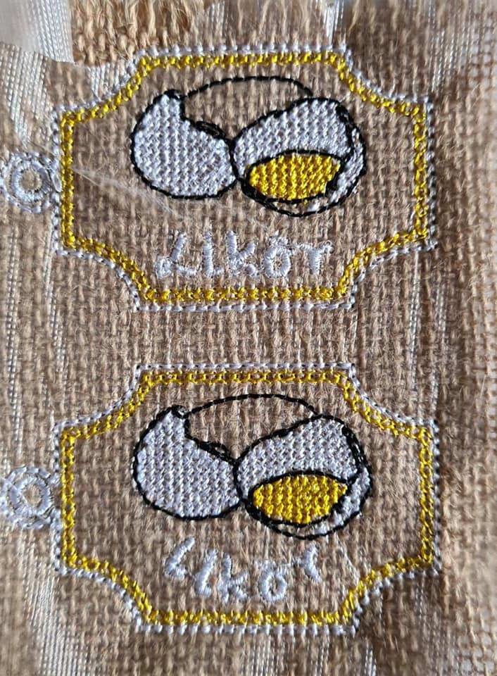 Stickdatei - Einmach-Schilder - Sewando