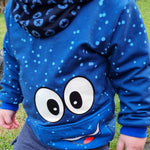 Schnittmuster Emmas Monsterhoodie Größe 74/80 – 146/152 - Sewando