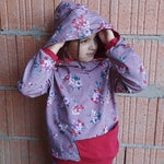 Schnittmuster Emmas Monsterhoodie Größe 74/80 – 146/152 - Sewando