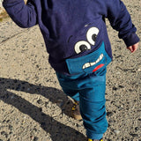 Schnittmuster Emmas Monsterhoodie Größe 74/80 – 146/152 - Sewando