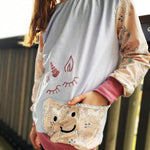 Schnittmuster Emmas Monsterhoodie Größe 74/80 – 146/152 - Sewando