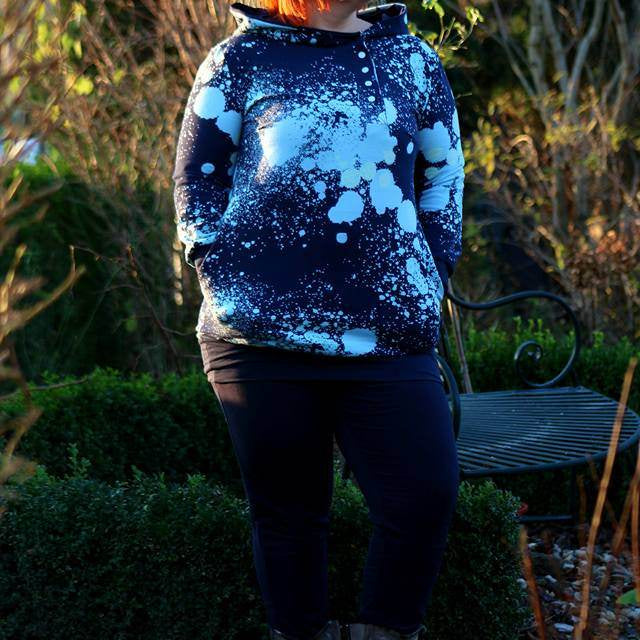 Hoodie Berit Gr. 32-50 Schnittmuster - Sewando