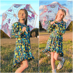 Schnittmuster Annie Tunika/Kurzkleid Gr. 80 bis 152 - Sewando