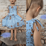Schnittmuster Kleid Alilly Gr. 80 bis 152 - Sewando