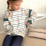 Schnittmuster Hoodie Schräger Vogel Gr. 74-140 - Sewando