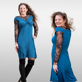 Elise Kleid A-Linie Gr. 32 - 52