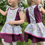 Schnittmuster Kleid AppleJuicy Gr. 80 bis 152 - Sewando