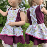 Schnittmuster Kleid AppleJuicy Gr. 80 bis 152 - Sewando