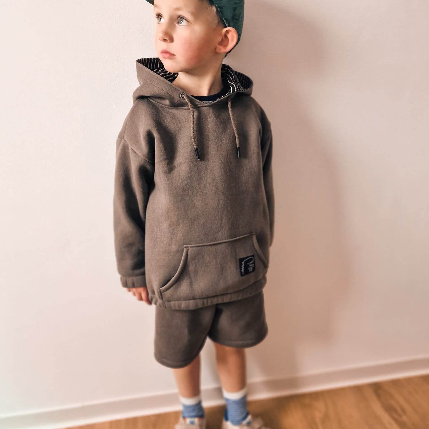 Schnittmuster Sweatshorts Mavi Gr.68-140 inkl. Beamerdatei - Sewando